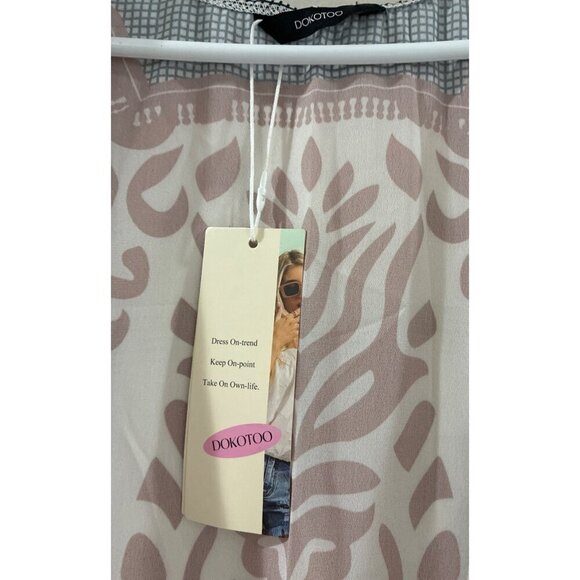 Dokotoo Boho Print Kimono Tassel Casual Cardigan Loose Cover up fashion - Picture 4 of 10